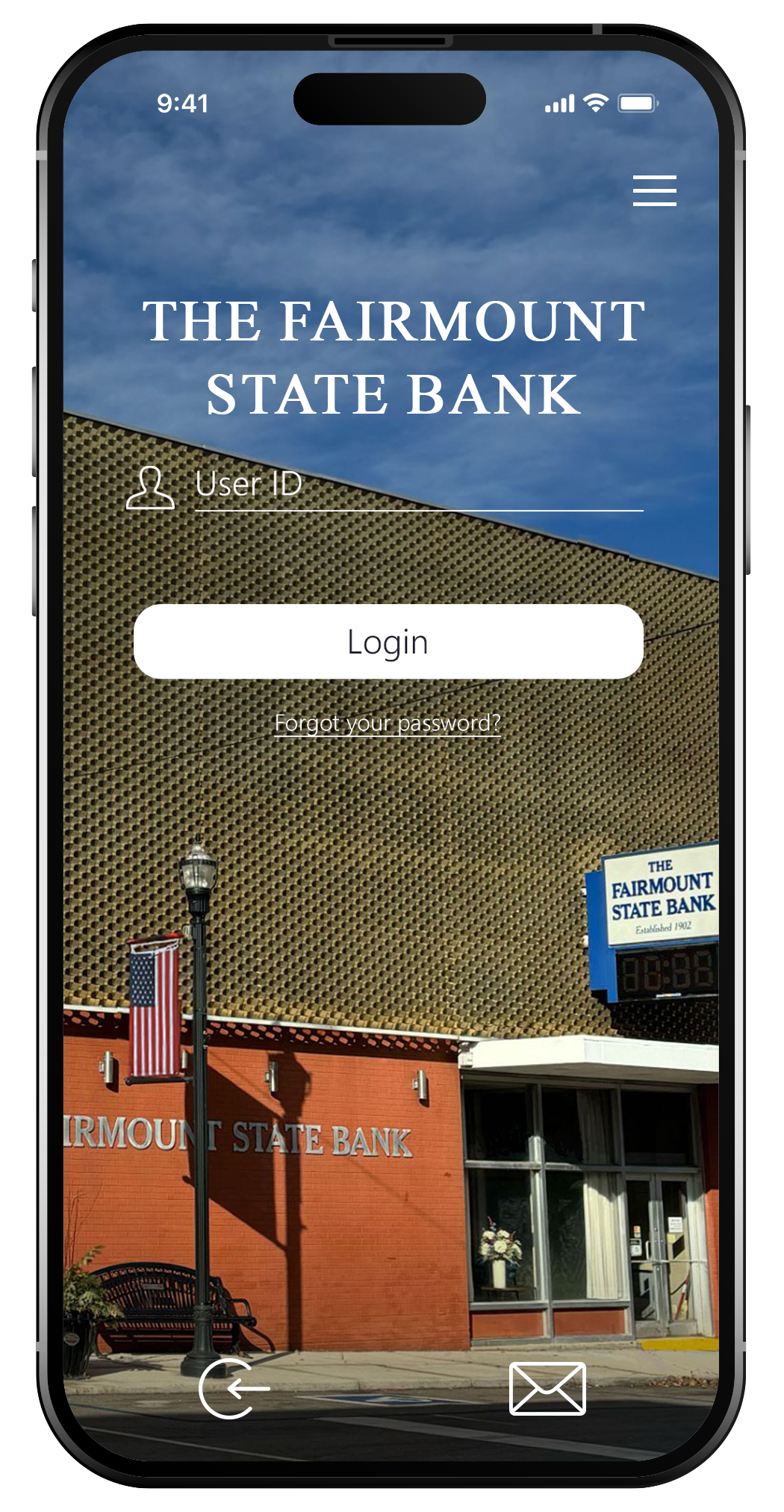 Fairmount iphone mockup